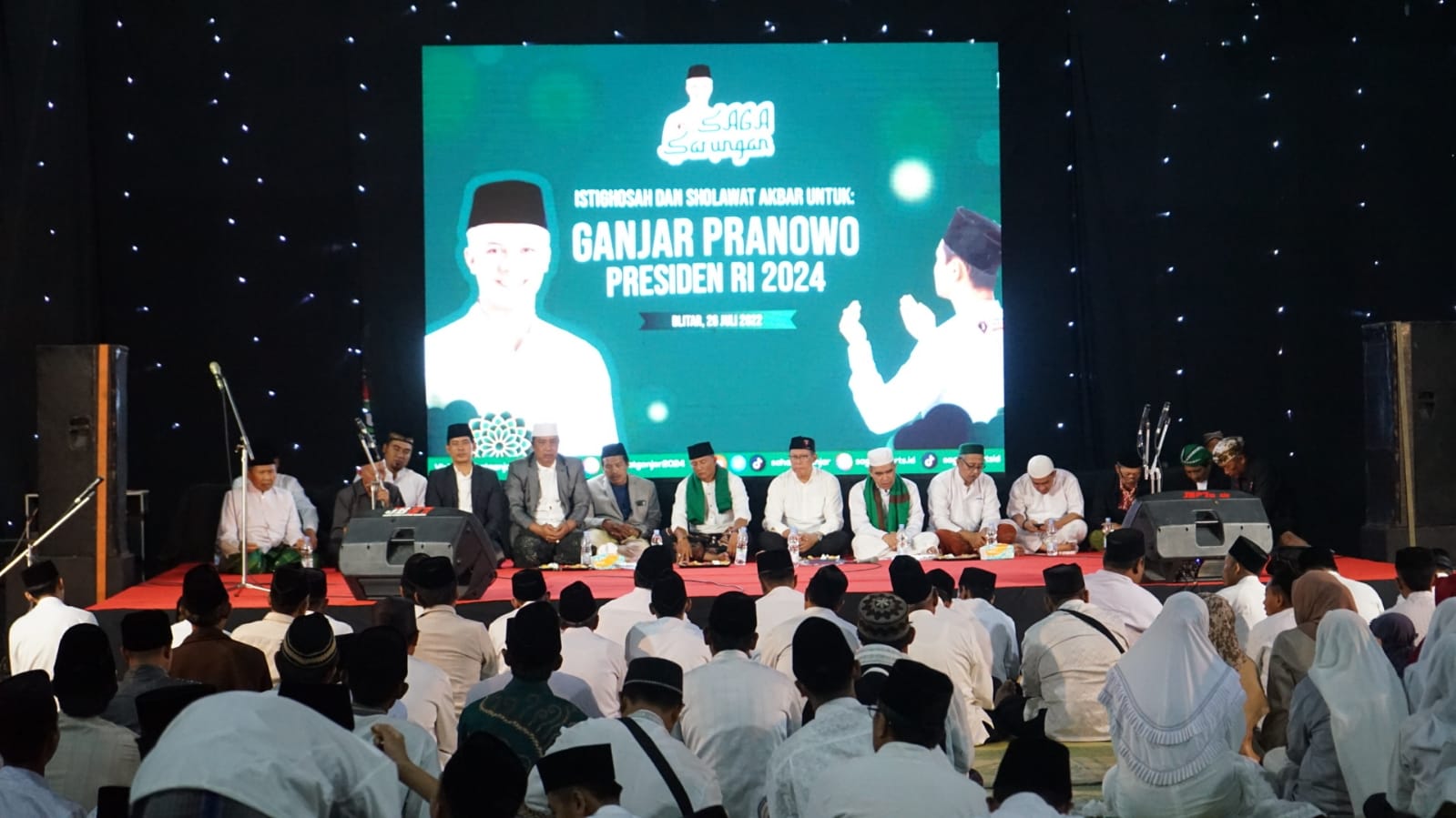 Thumbnail
				Giliran Santri Dan Ulama Blitar Gelar Istigosah Doakan Ganjar Pranowo Capres 2024		 
				Giliran Santri Dan Ulama Blitar Gelar Istigosah Doakan Ganjar Pranowo Capres 2024