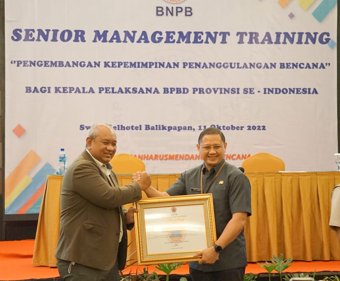 
				Diklat Manajemen Bencana BPSDM Jatim Raih Akreditasi A dari BNPB		