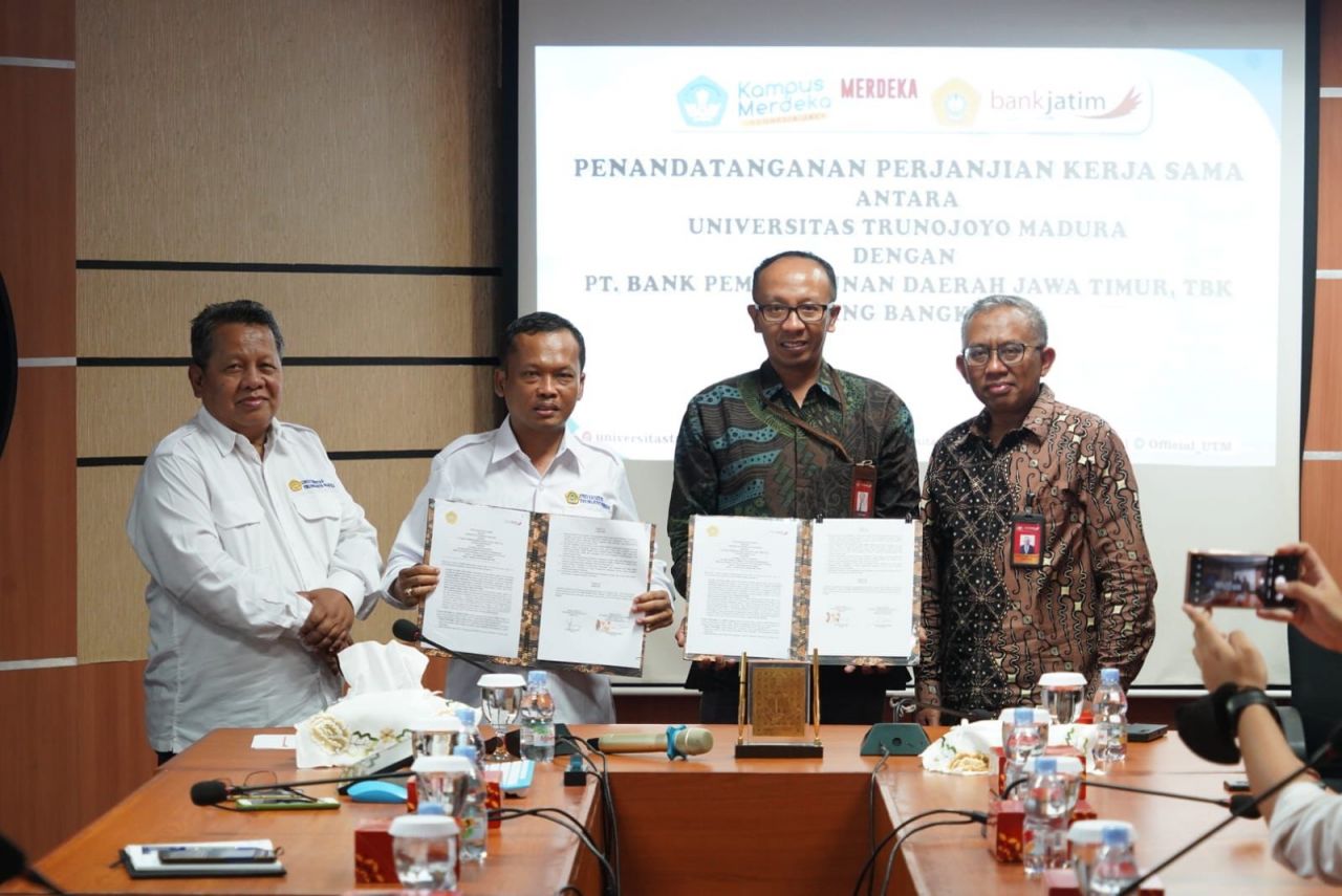 Bank Jatim Kerjasama Dengan Universitas Trunojoyo Madura Dukung Pembayaran Uang Kuliah Lebih Mudah