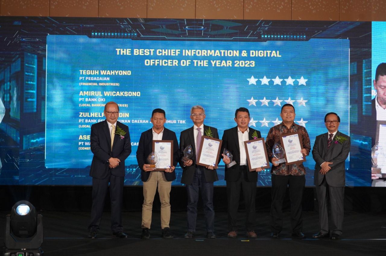 Masiv Transformasi Digital,  Bank Jatim Borong Tiga Penghargaan