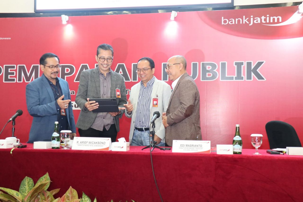 Canangkan Transformasi Lima Pilar, Kinerja Kredit Bank Jatim Tumbuh Lampaui Target