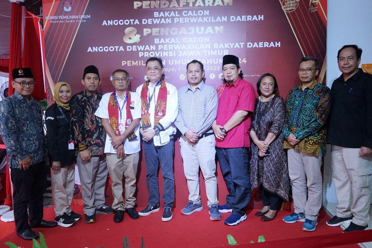 PKN Jatim Daftarkan 76 Bacaleg DPRD Jatim, Siap Menang