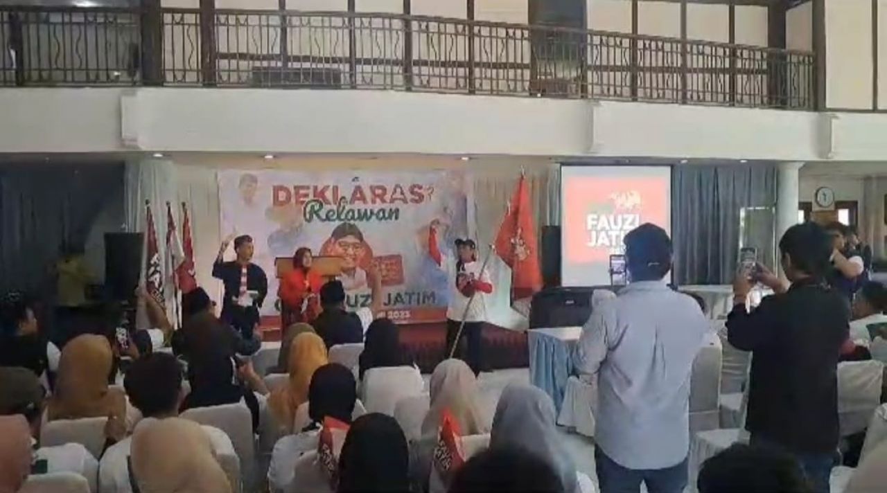 Ratusan Relawan Dukung Cak Fauzi di Pilgub Jatim