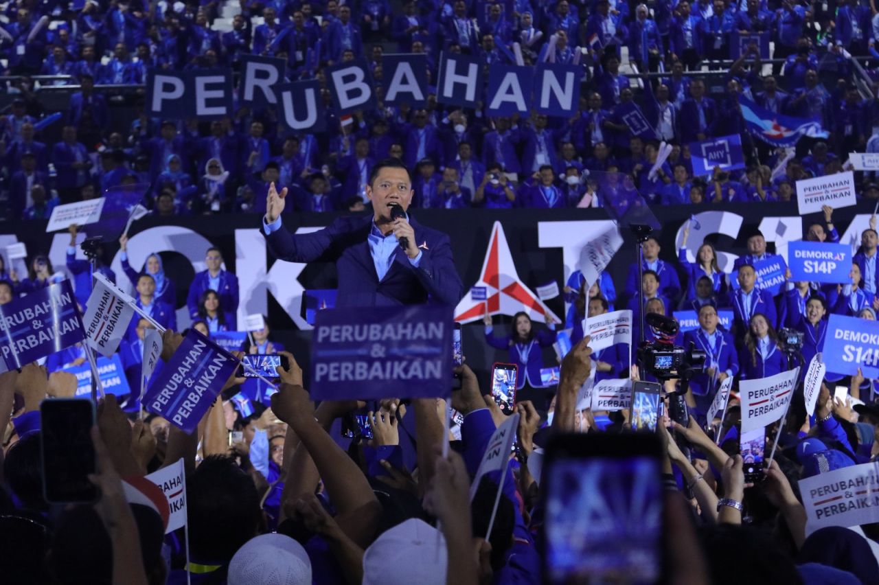 Ketua Umum Partai Demokrat AHY