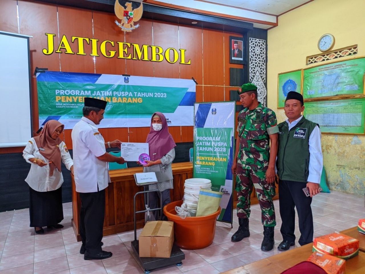 42 KPM Desa Jatigempol Ngawi Terima Bantuan Program Jatim Puspa