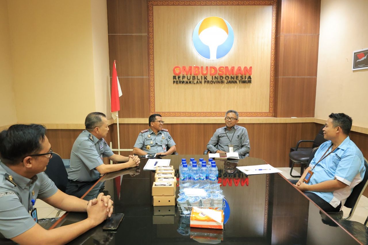 Ombudsman Sambut Baik Kemenkumham Jatim, Siap Optimalkan Fungsi Pengawasan