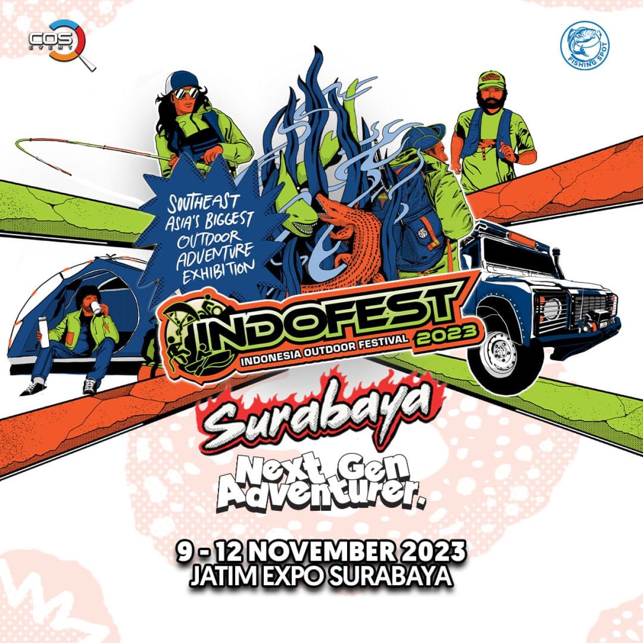Indofest Surabaya 2023, Rasakan Sensasi Petualangan Wisata Alam Jatim