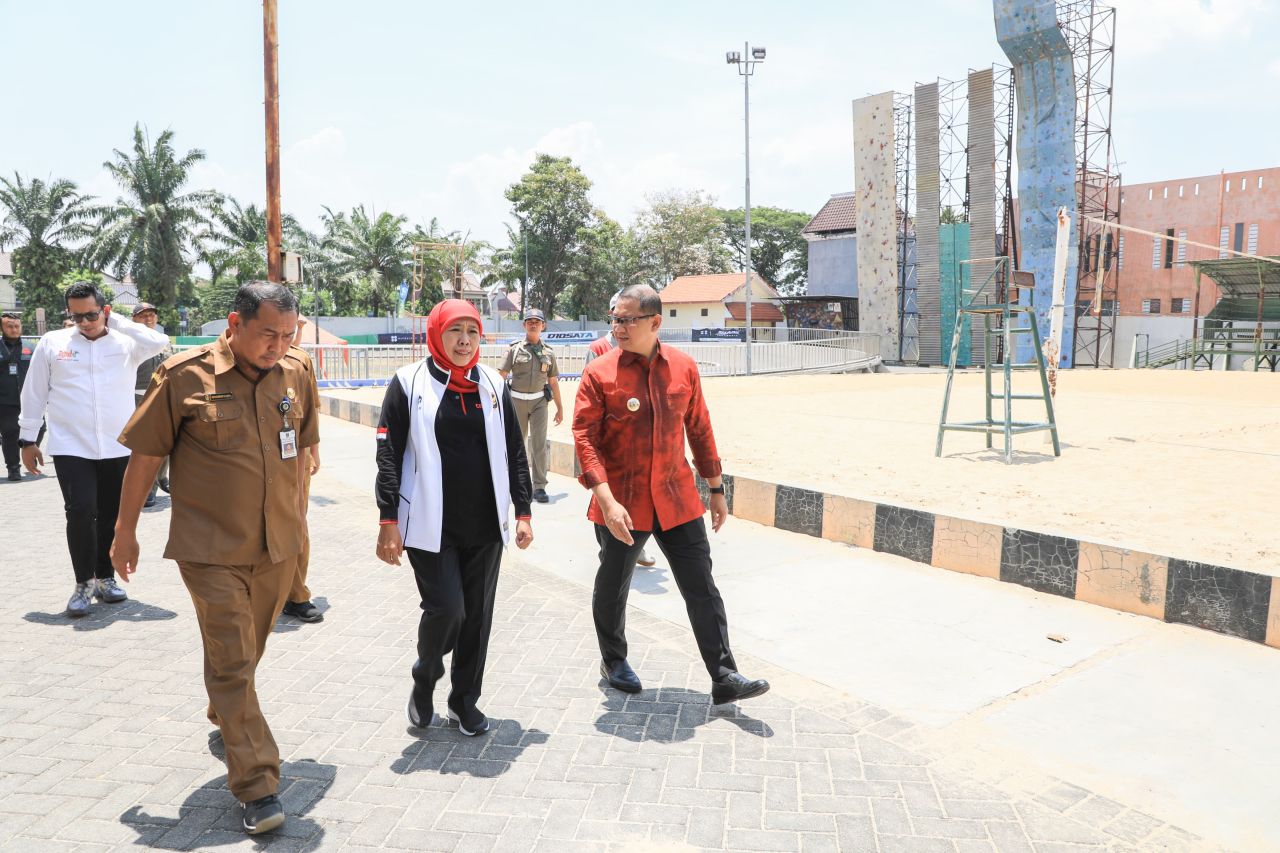 Sidak SMANOR Sidoarjo, Khofifah : Banyak Fasilitas Yang Perlu Perbaikan