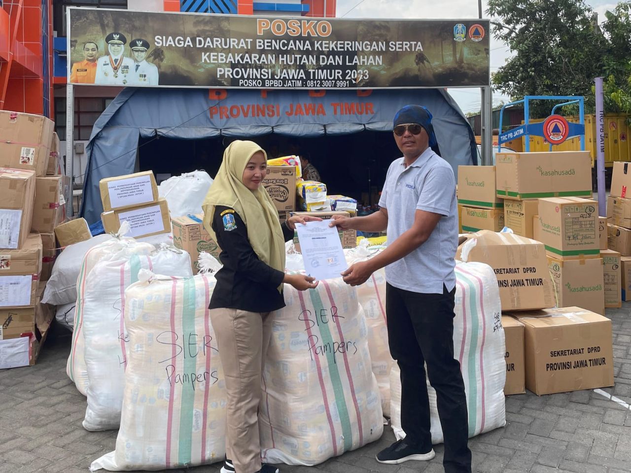 SIER Ikut Salurkan Bantuan Kemanusiaan untuk Palestina