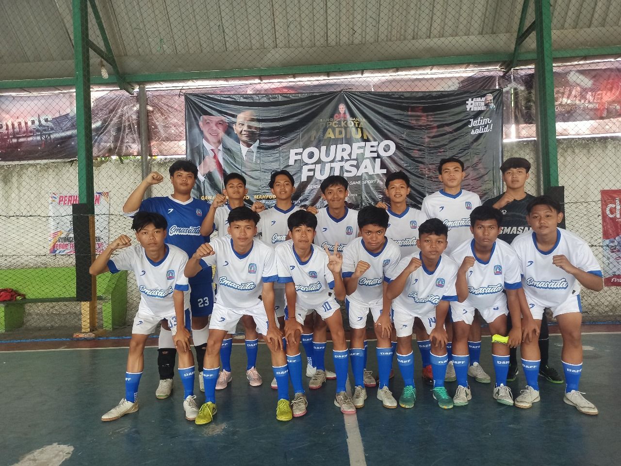 Terinspirasi Ganjar, Orang Muda Ganjar Bareng Fun Game Sport Gelar Turnamen Fourfeo Futsal