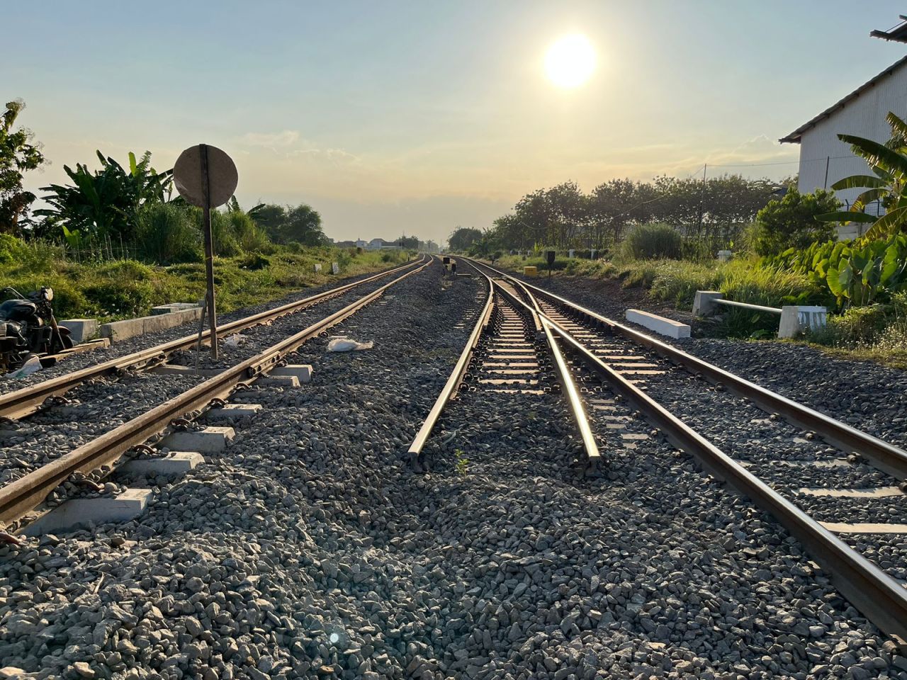 Jalur Ganda KA Mojokerto - Sepanjang Mulai  Beroperasi