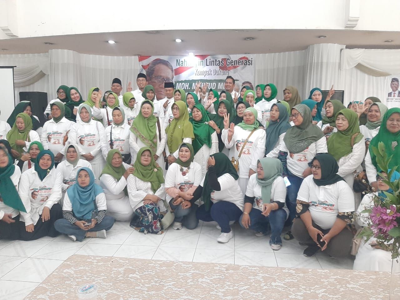 Relawan Nahdliyin Lintas Generasi Deklarasi Dukung Ganjar-Mahfud di Pilpres 2024