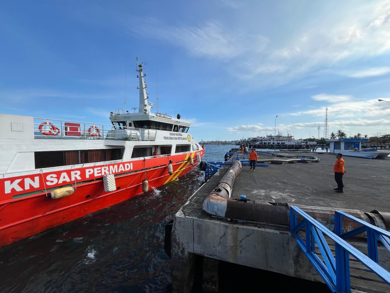 KN SAR Permadi Siaga di Selat Bali Selama Masa Angkutan Nataru