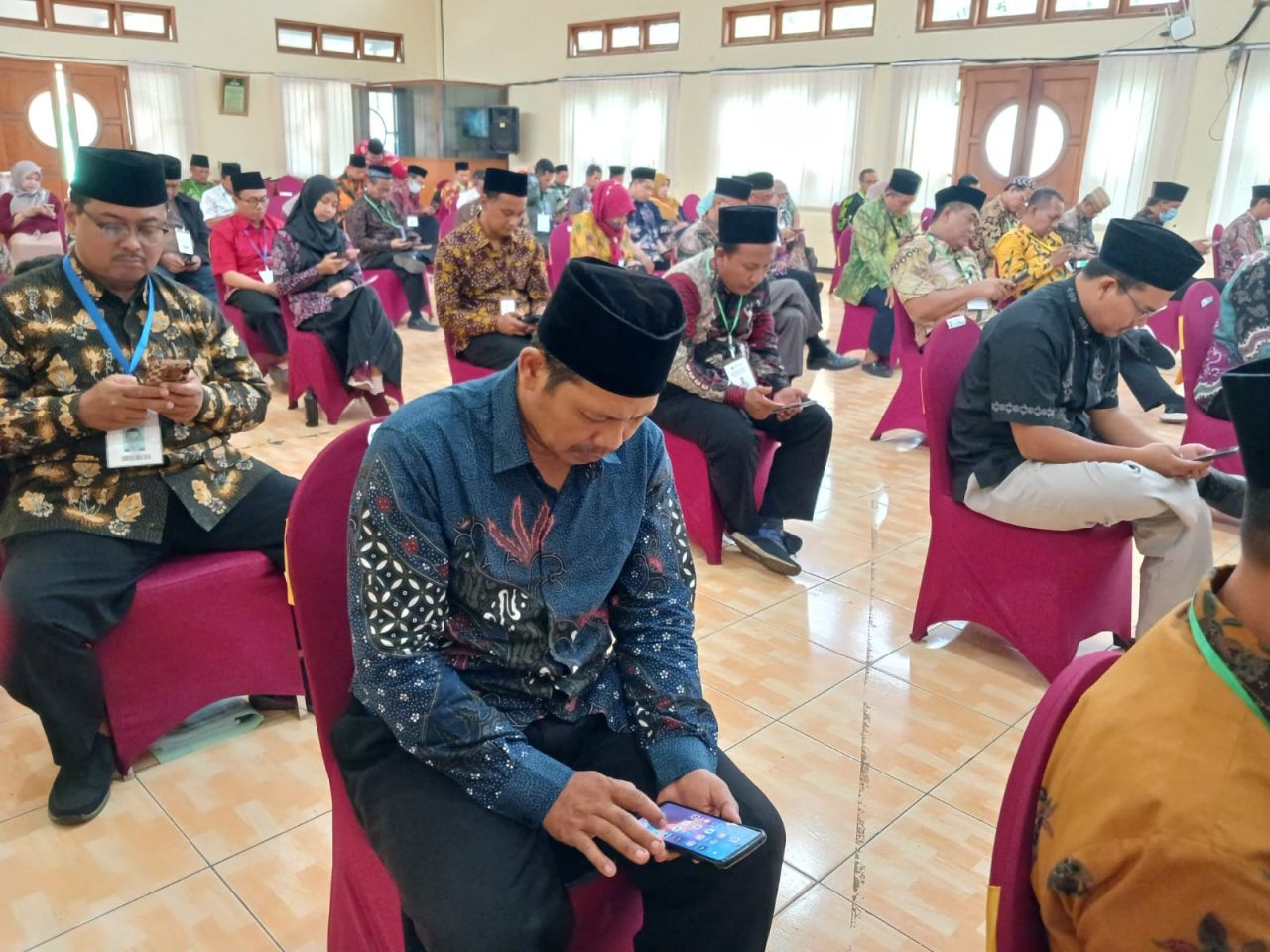 Serentak, 1554 Peserta se-Jatim Ikuti CAT Calon Petugas Haji Tahap 1