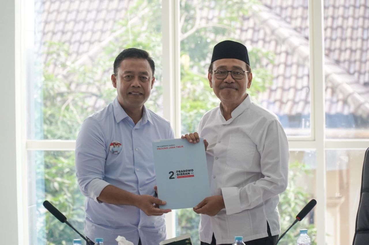 TKD Jatim Silaturahmi ke MUI Jatim, Mohon Doa Pemilu 2024 Lancar dan Damai