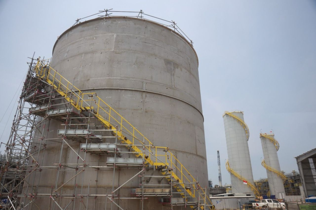 Infrastruktur produksi tenaga listrik. (Dok Humas PLN)