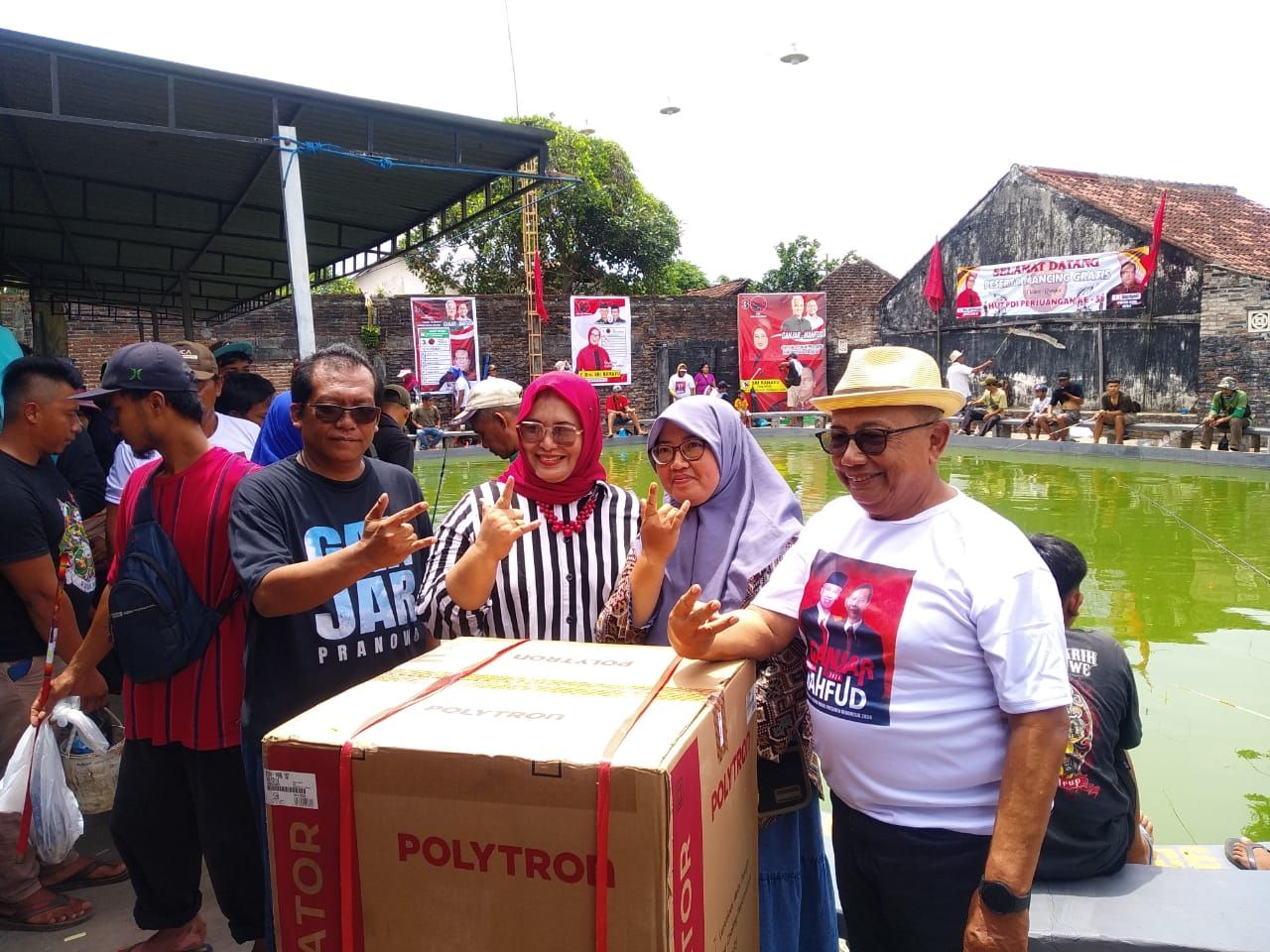 Gelar Lomba Mancing, PDI-P Kabupaten Blitar Rapatkan Barisan Hadapi Pemilu 2024