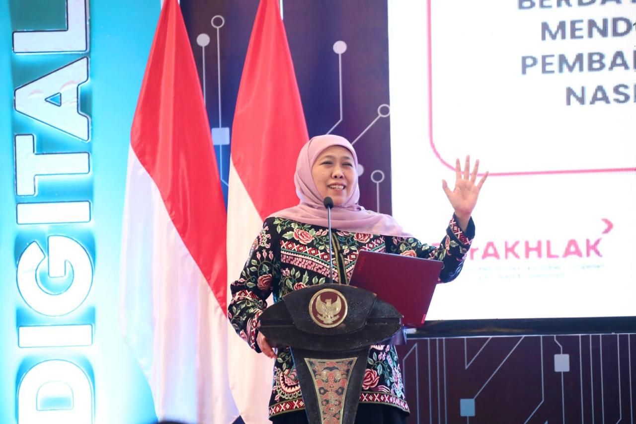 Muslimat Jatim Tegak Lurus Khofifah Ketua Umum Muslimat NU Khofifah Indar Parawansa