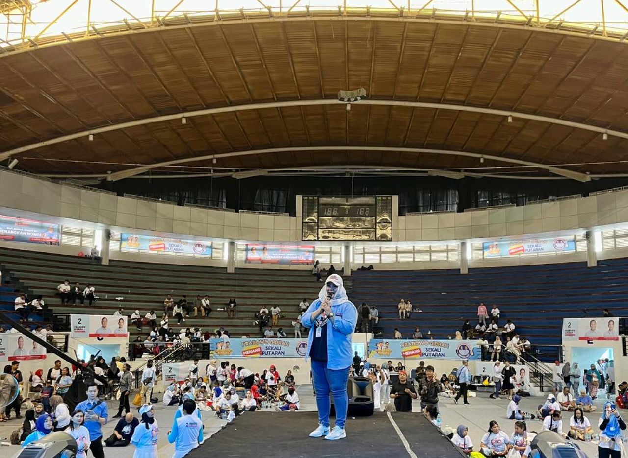 Acara Gebyar Gemoy Prabowo-Gibran di Surabaya Sepi, Satu Putaran Diprediksi Sulit