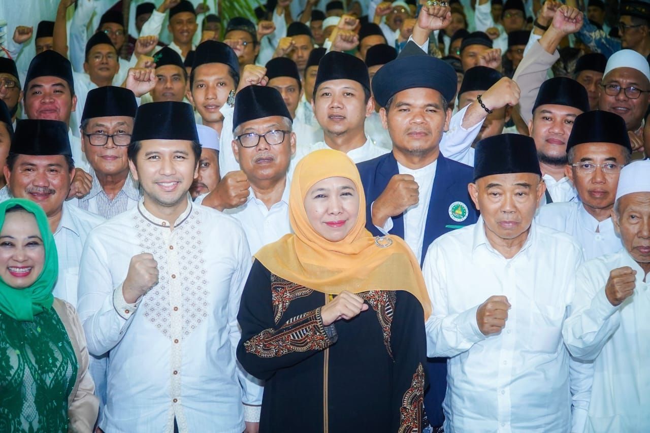 Pilkada Jatim 2024, JKSN Deklarasi Dukungan Untuk Khofifah-Emil
