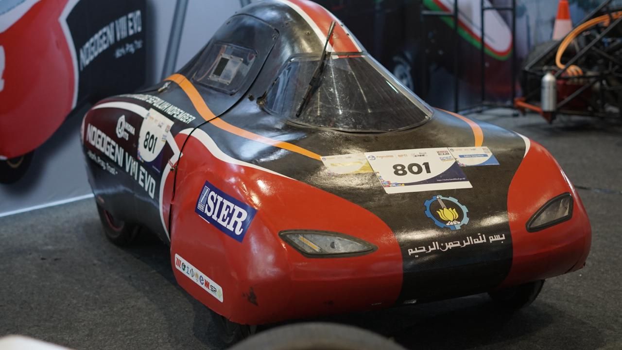 SIER Dukung Riset Mobil Hemat Energi Nogogeni Karya Mahasiswa ITS