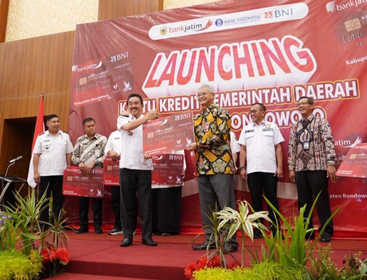 Bank Jatim Bersama Pemkab Bondowoso Launching KKPD. (Dok Humas Bank Jatim)