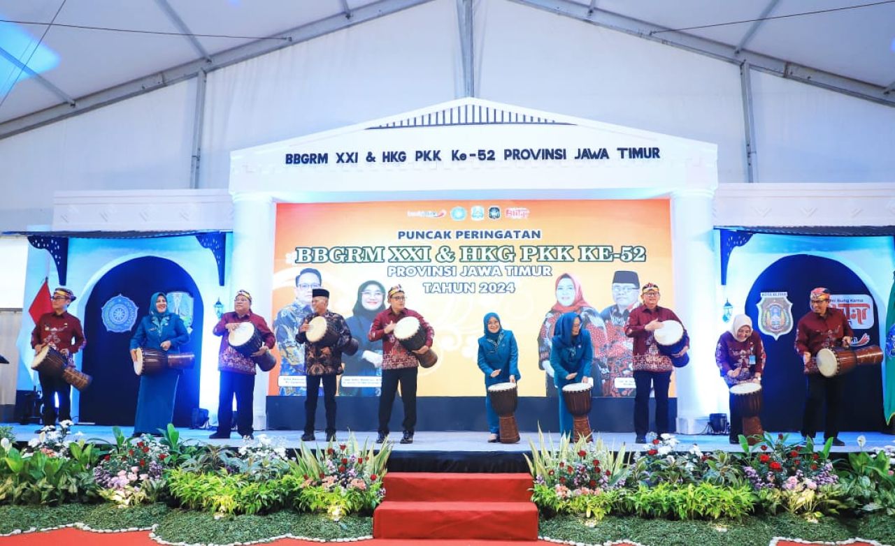 Penutupan BBGRM 2024 di Kota Blitar. (Red)