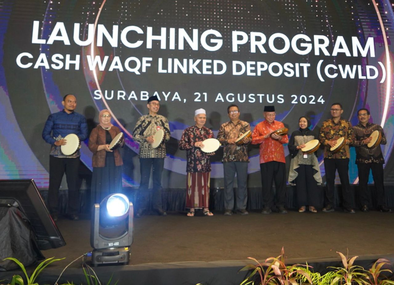 UUS bankjatim Launching Cash Waqf Linked Deposit, Pertama di Seluruh UUS dan Bank Umum Syariah BPD di Indonesia