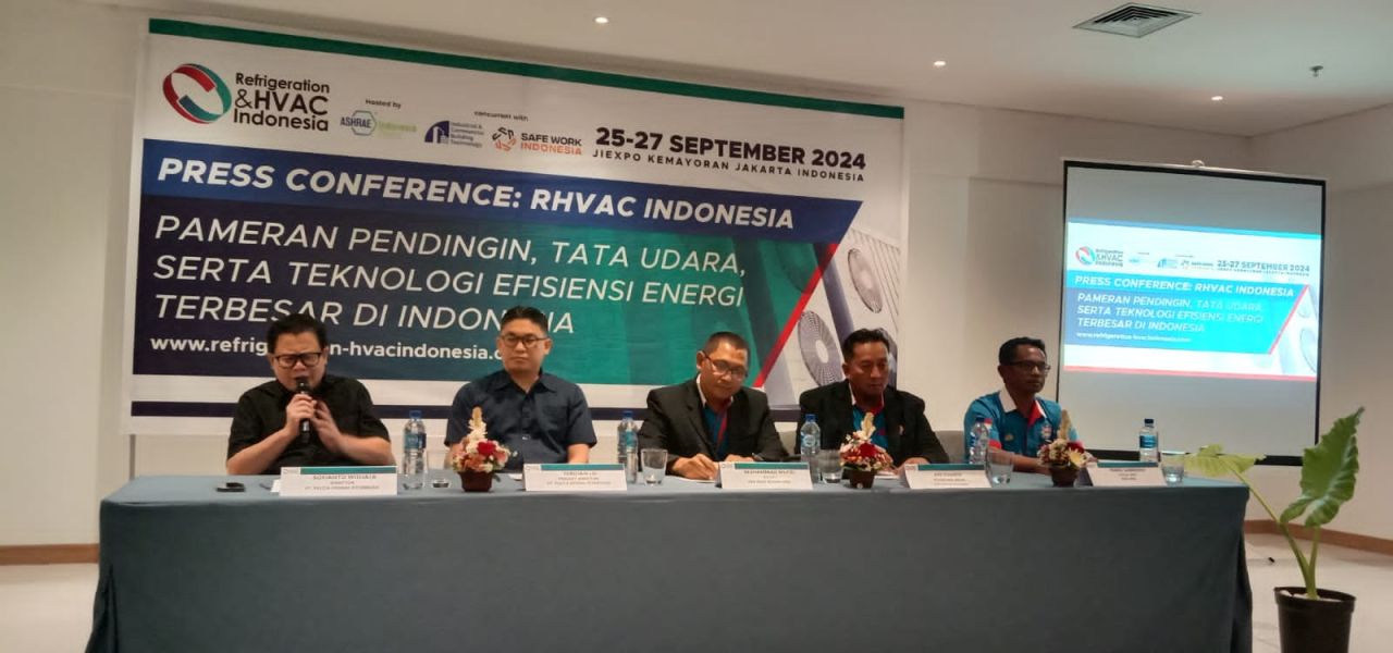 Teknologi Pendingin Udara dari Ratusan Merek Global Dipamerkan di  RHVAC Indonesia 2024