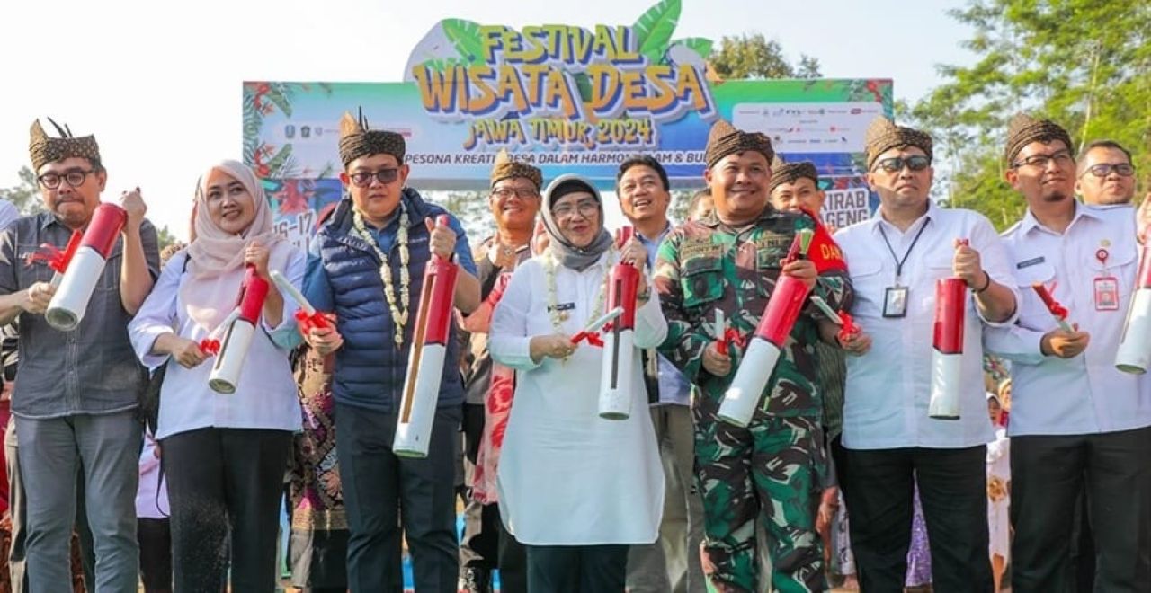 Resmikan Wisata Baru Desa Tumpak Selo, Pj. Gubernur Adhy Optimis Desa Jadi "New Centre Of Growth" Ekonomi Jatim