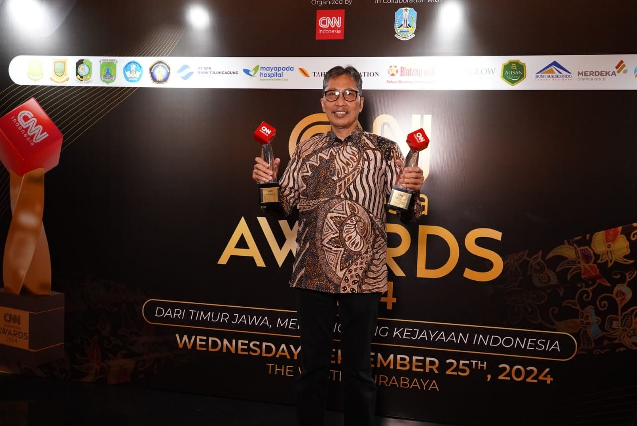 Bank Jatim Sabet Dua Penghargaan Sekaligus dalam CNN Awards 2024