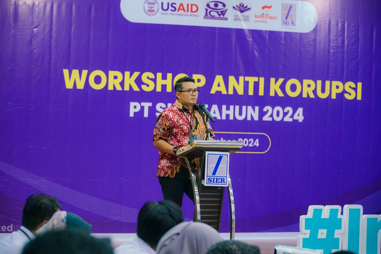 SIER Wujudkan Komitmen BUMN Bersih Melalui Workshop Antikorupsi Bersama ICW