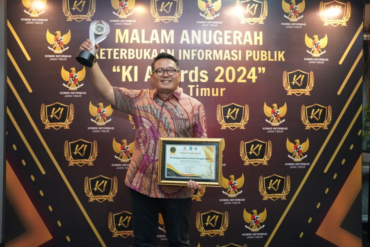 SIER Raih Penghargaan Badan Publik Informatif Terbaik di KI Award 2024