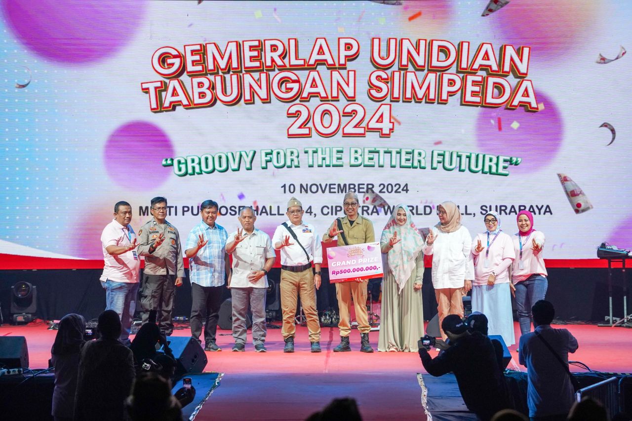 Gemerlap Undian Tabungan Simpeda Sukses Digelar, Total Hadiahnya Capai Rp 6,65 Miliar