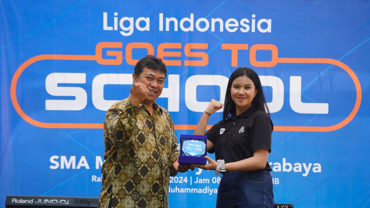 Surabaya Menjadi Destinasi Liga Indonesia Goes To School Kedua