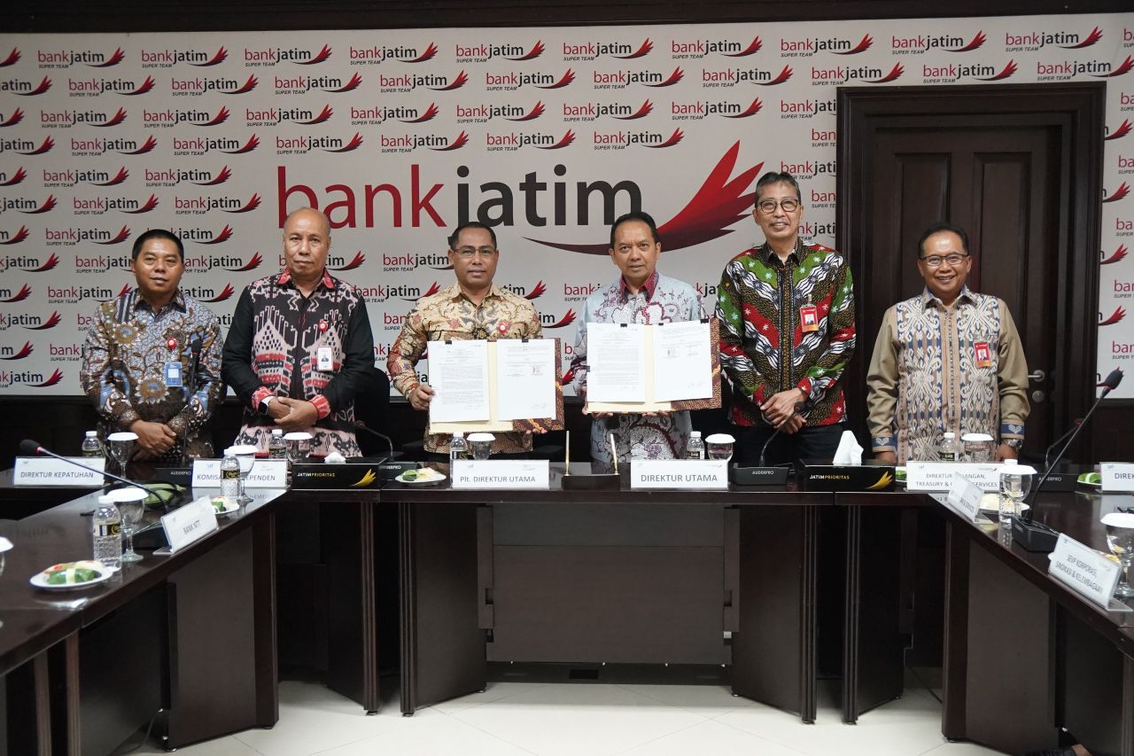 Bank Jatim dan Bank NTT Perkuat Kerja Sama Penyelenggaraan Sharing Biller