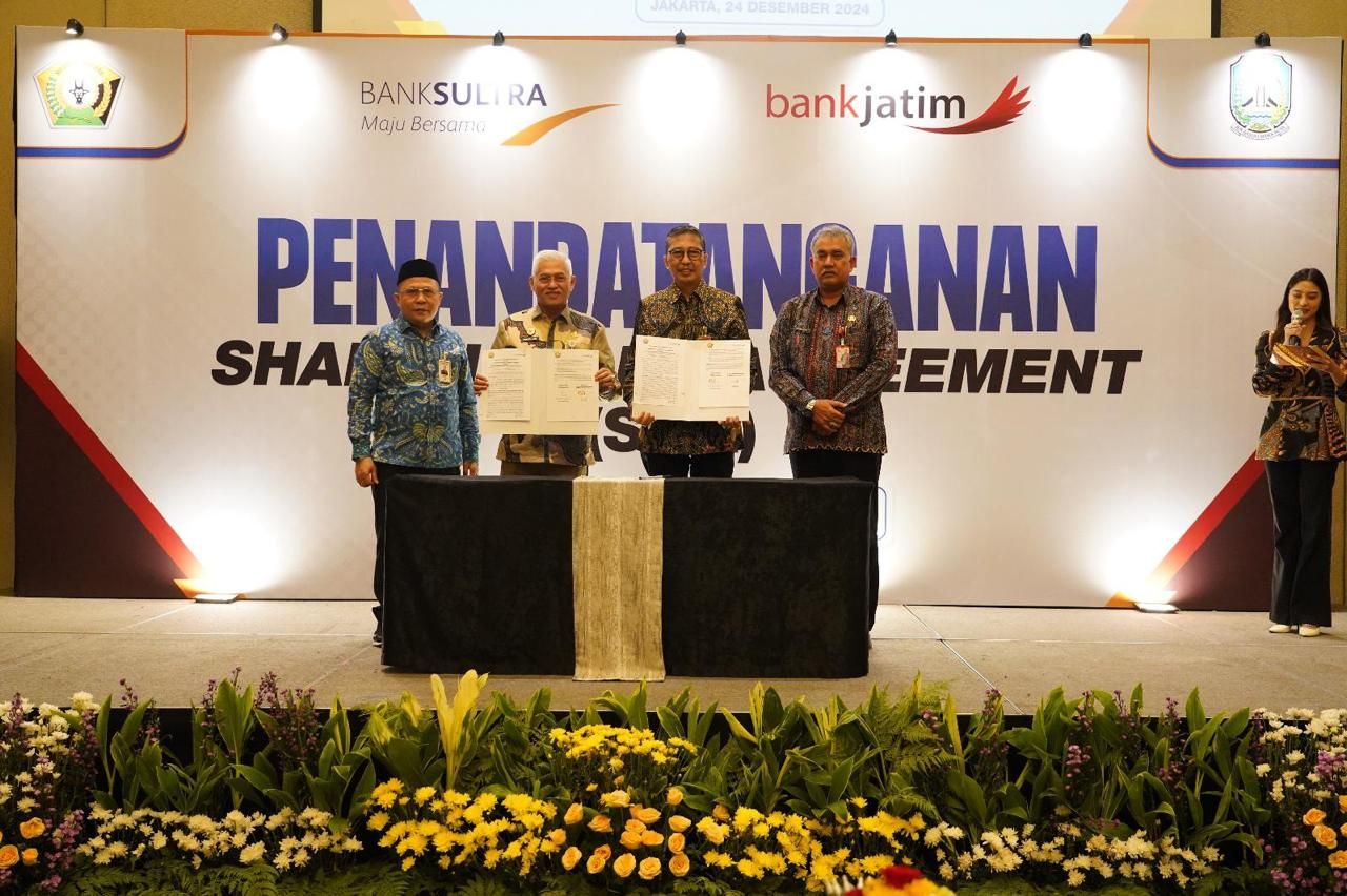 Bank Sultra Resmi Jadi Bank Kelima Yang Ber-KUB dengan Bank Jatim