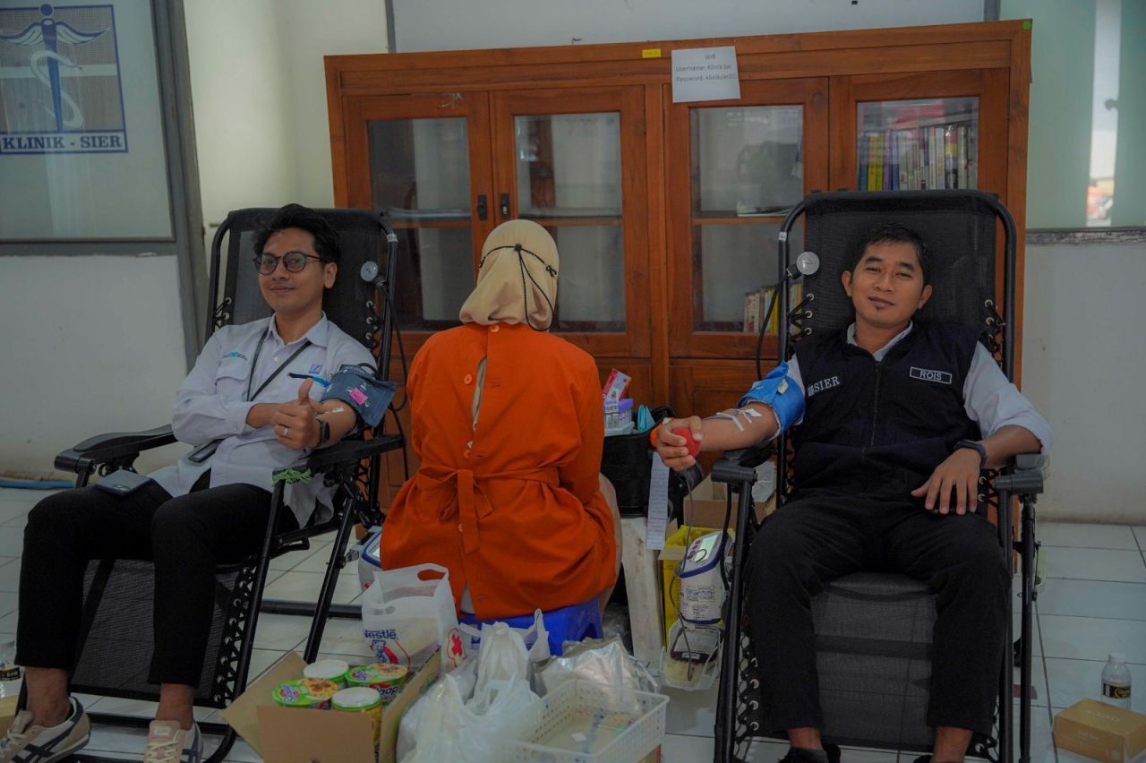 SIER Gelar Donor Darah: Bersama Menebar Kebaikan di Usia Ke-51. (Red)