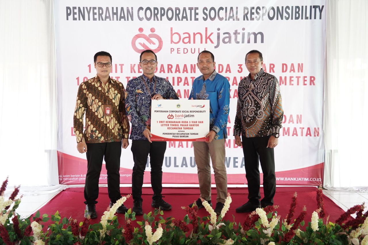 Bank Jatim Salurkan CSR ke Pulau Bawean