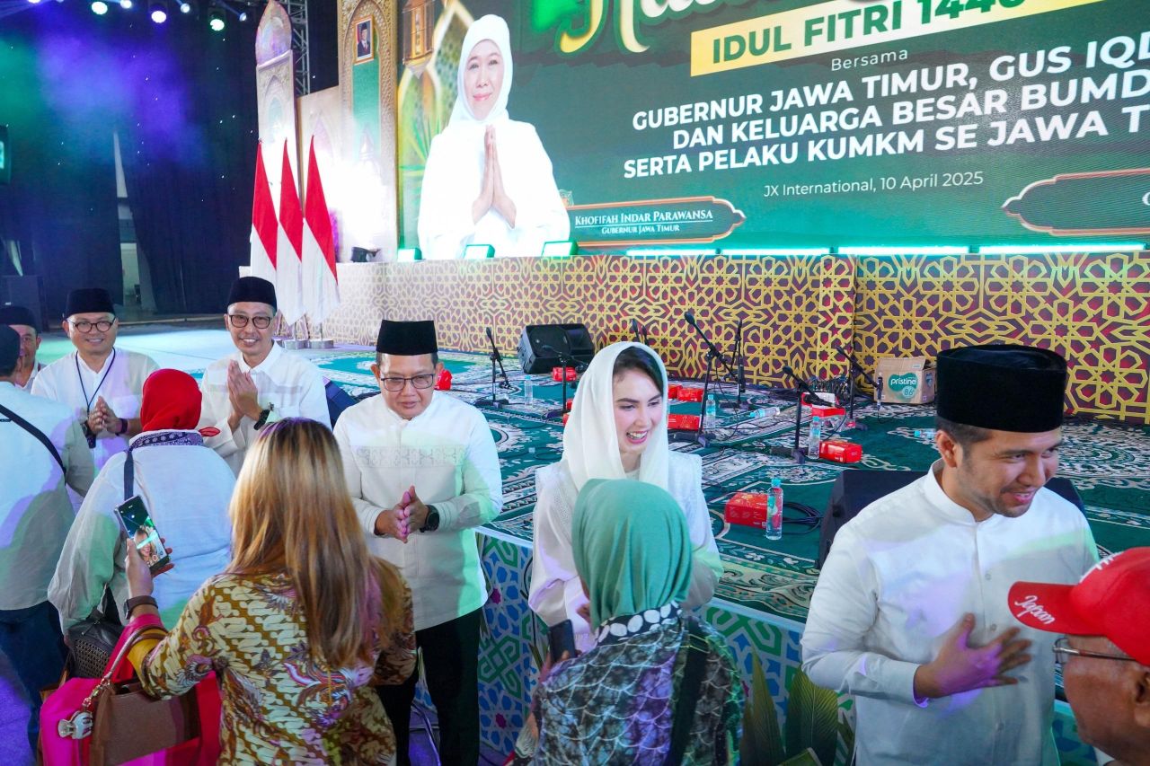2.500 Jatimers Hadiri Halal Bihalal Bersama Gubernur Jatim. (Red)