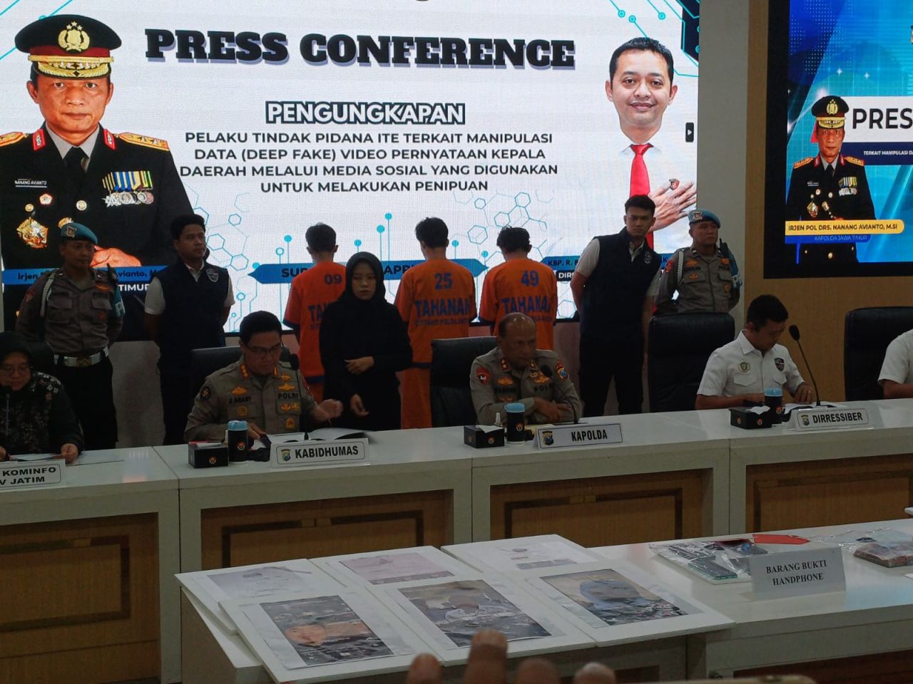 Polisi Tangkap Pembuat Video Hoaks Khofifah Jual Moto Rp 500 Ribu