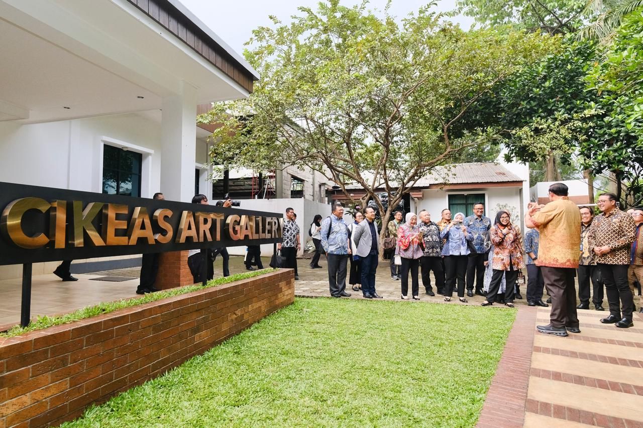 Sambut KemenEkraf di Cikeas Art Gallery, SBY Jelaskan Karya Lukisan, Musik, Puisi Hingga Novel