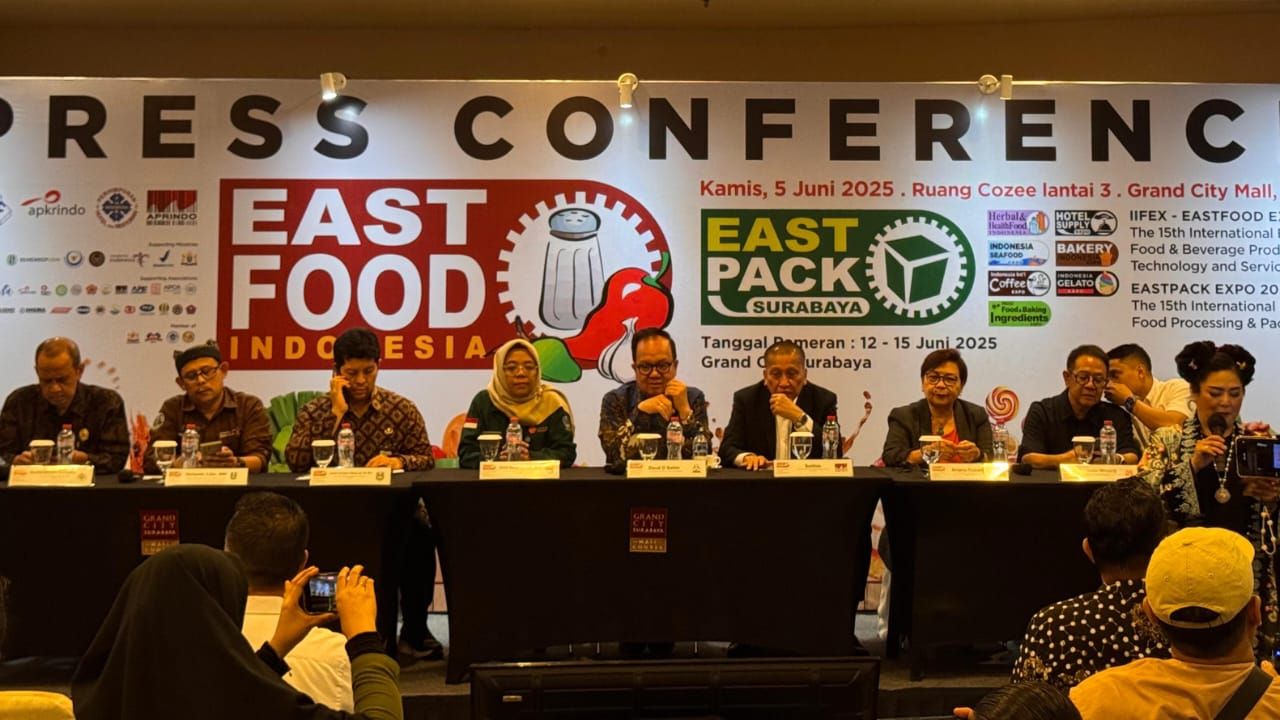 ThumbnailEast Food East Pack 2025 Hadir di Surabaya, Produk Pameran Lebih Bervariasi East Food East Pack 2025 Hadir di Surabaya, Produk Pameran Lebih Bervariasi