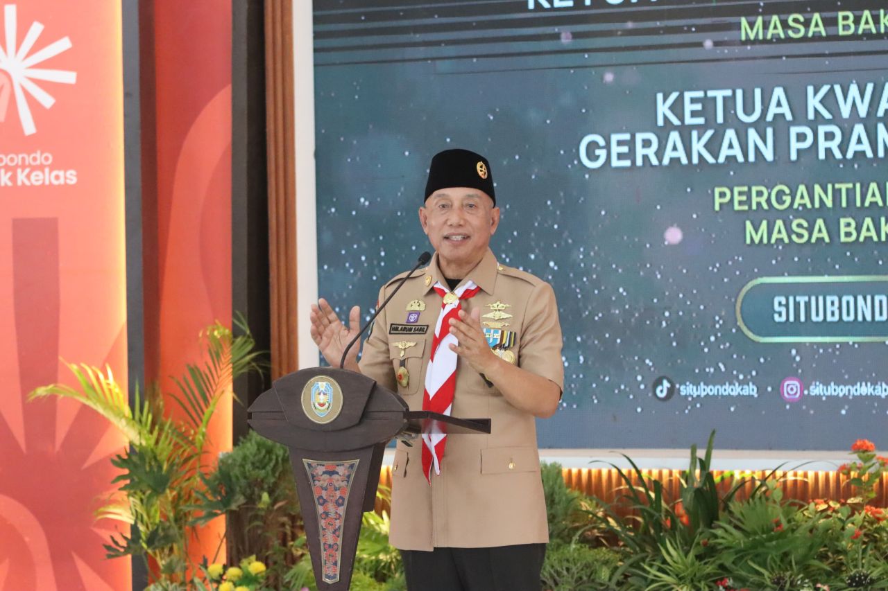 Sampaikan Amanat Khofifah, Kakwarda Jatim : Kwarcab Situbondo Harus Terus Aktif