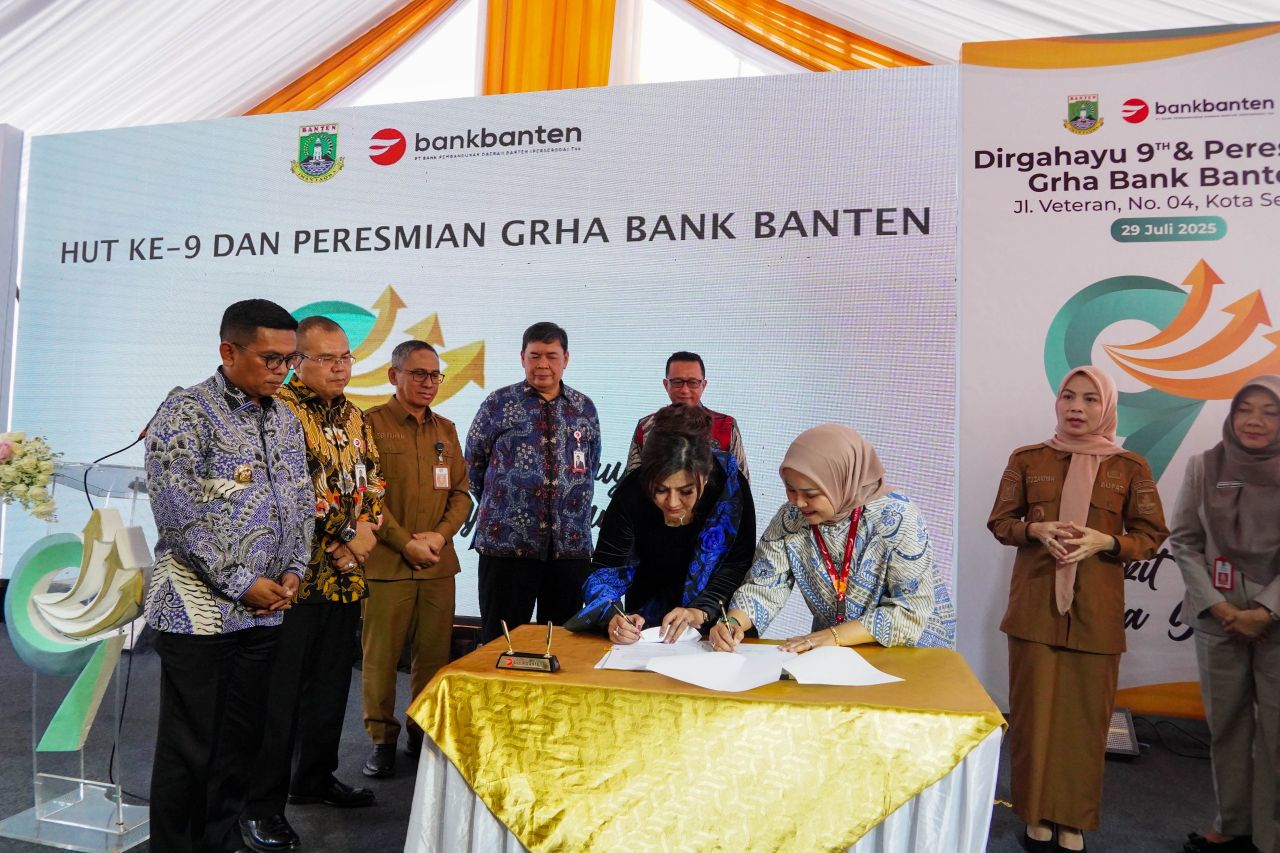 Bank Jatim dan Bank Banten Sinergi Bisnis Lewat Penyediaan Layanan Digital Non API