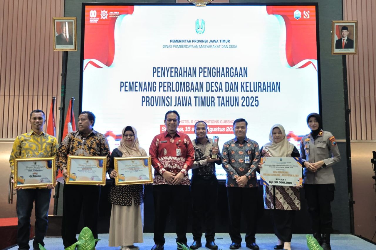 ThumbnailDPMD Jatim Umumkan Daftar Pemenang Lomba Desa dan Kelurahan Jatim 2025 DPMD Jatim Umumkan Daftar Pemenang Lomba Desa dan Kelurahan Jatim 2025