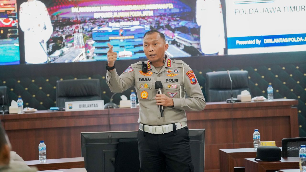Hari Pertama Operasi Zebra Semeru 2025, Fatalitas Kecelakaan di Jatim Nihil