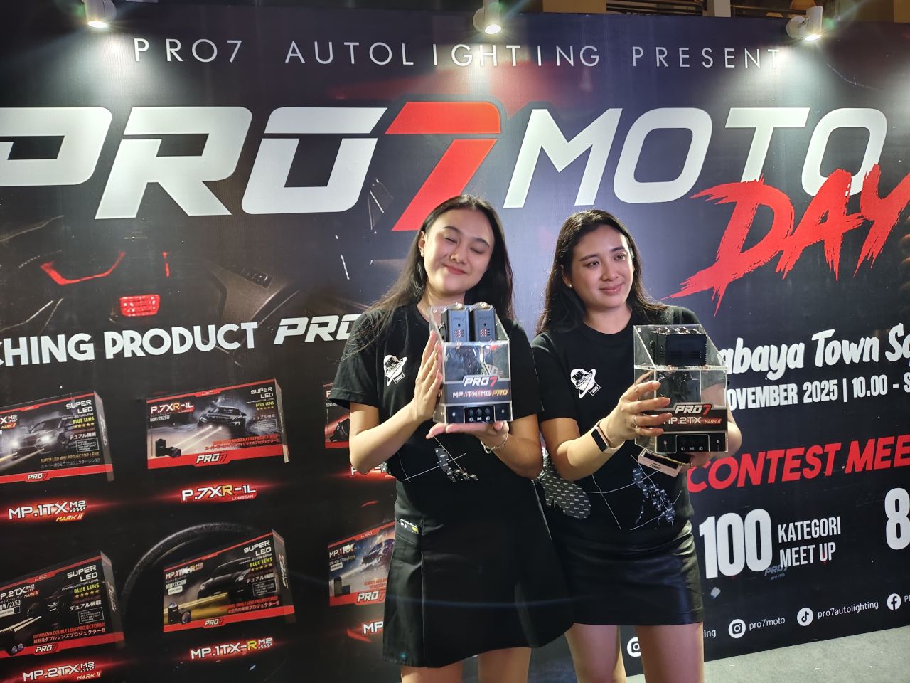 PRO7, Market Leader BILED Otomotif, Resmi Luncurkan PRO7 MOTO