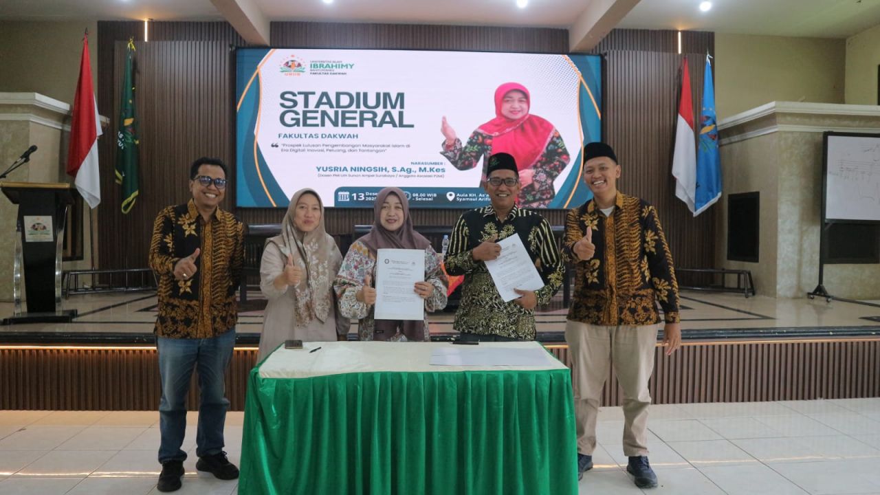 Stadium General Fakultas Dakwah UNIIB Kupas Peluang Kerja Lulusan PMI di Era Digital