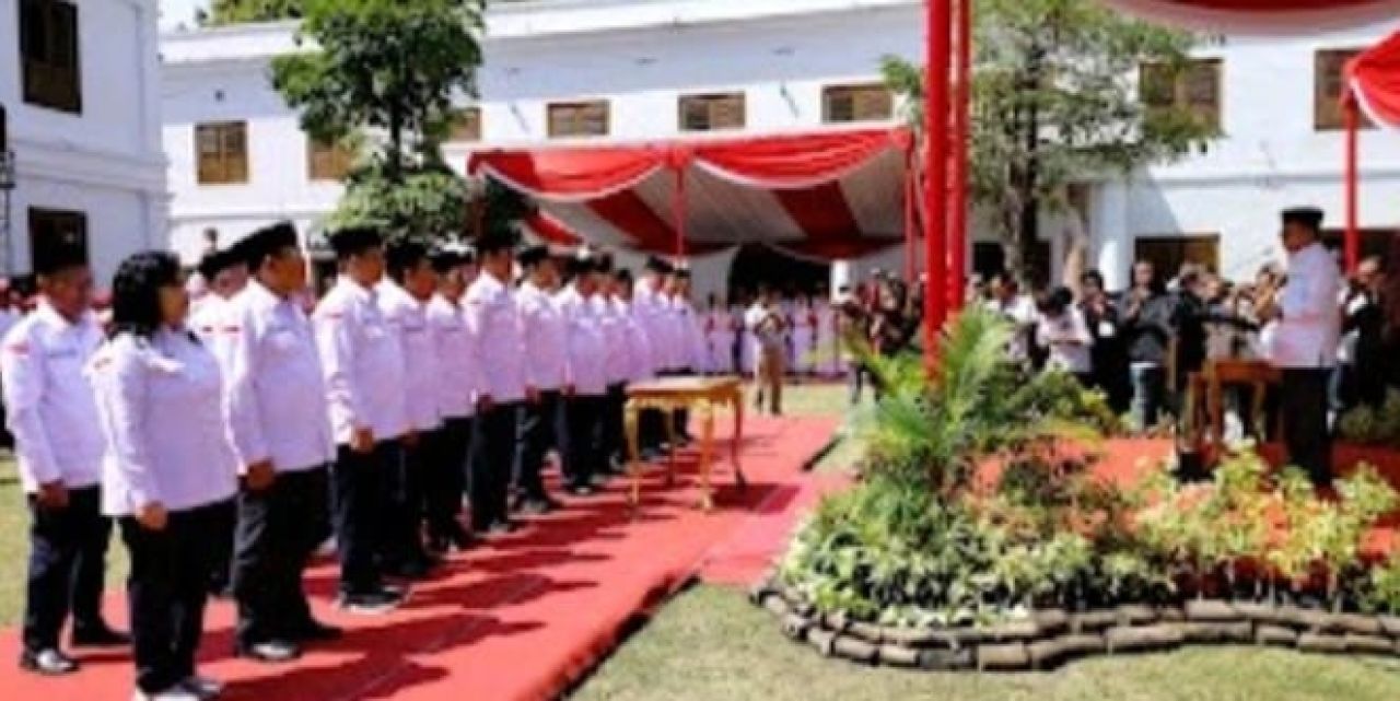 Istimewa, Pelantikan Pengurus PMI Jatim 2025-2030 di Benteng Van Den Bosch